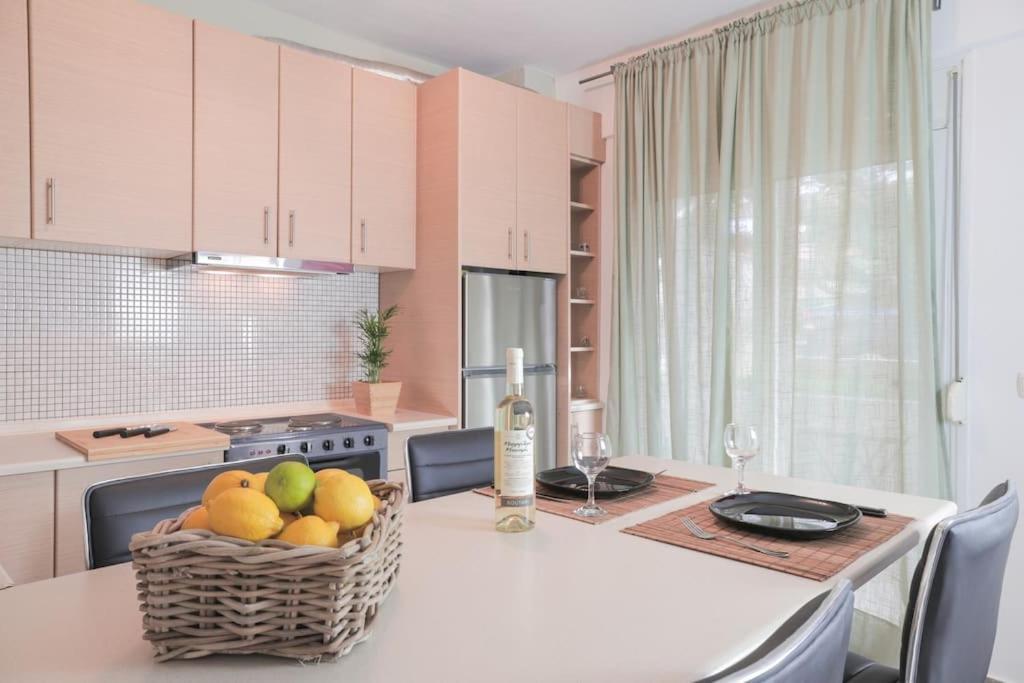 Апартаменти 5 Min From Papageorgiou Free Indoor Parking Салоніки Екстер'єр фото