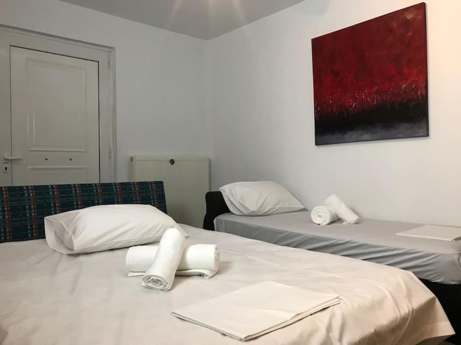 Апартаменти 5 Min From Papageorgiou Free Indoor Parking Салоніки Екстер'єр фото